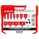 17 pc Plumber's Bi-Metal Hole Saw Set - Onsite Concrete Supply
