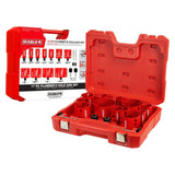 17 pc Plumber's Bi-Metal Hole Saw Set - Onsite Concrete Supply