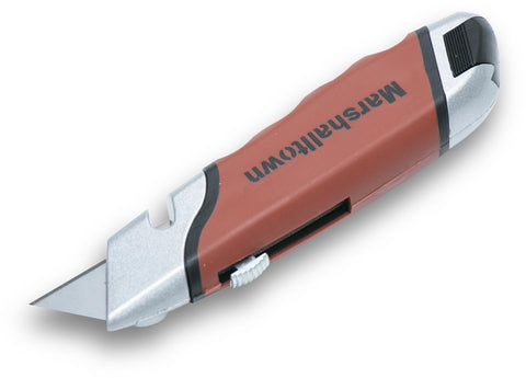Soft Grip Utility Knife-Slide Storage - Onsite Concrete Supply
