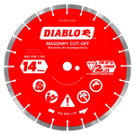 14 in. Diamond Segmented Cut-Off Discs for Masonry