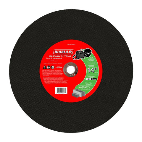 14 in. Masonry High Speed Cut Off Disc 20mm - Onsite Concrete Supply