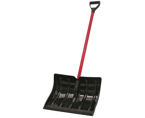18" POLY COMBO SHOVEL STEEL HANDLE POLY D GRIP - Onsite Concrete Supply