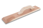 18 X 3 1/2 Redwood Float-Wood Handle-Beveled End; 5/8" Thick - Onsite Concrete Supply