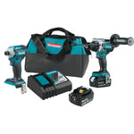 18V LXT® Lithium‑Ion Brushless Cordless 2‑Pc. Combo Kit (5.0Ah) - Onsite Concrete Supply