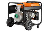 2" Semi-Trash Water Pump with Hose & Wheel - Onsite Concrete Supply