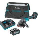 40V max XGT Brushless Cordless 4 1/2 / 5" Angle Grinder Kit, with Electric Brake (4.0Ah) - Onsite Concrete Supply