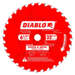 6-1/2 in. x 32 Tooth Wood & Metal Carbide Saw Blade - Onsite Concrete Supply