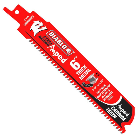 6 in. Steel Demon Amped™ Carbide Blades for Thick Metal Cutting (3-Pack) - Onsite Concrete Supply