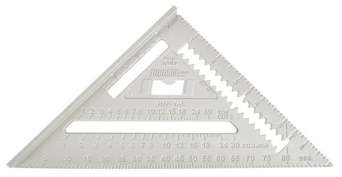 7" Johnny Square? Professional Aluminum Rafter Square - Onsite Concrete Supply