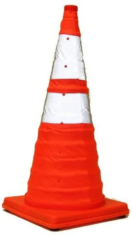 Collapsible 28 Traffic Cones - Onsite Concrete Supply