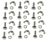 Hardware Pack (12 ea Bolt, Washer & Wingnut Assembly) for Most Clevis Style Adapters/Handles - Onsite Concrete Supply