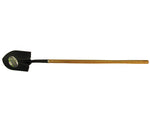 ROUND POINT SHOVEL LONG HARDWOOD