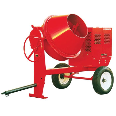 THIS 9-CUBIC-FOOT (248 LITERS) IS THE ULTIMATE IN HEAVY-DUTY CONCRETE MIXERS.