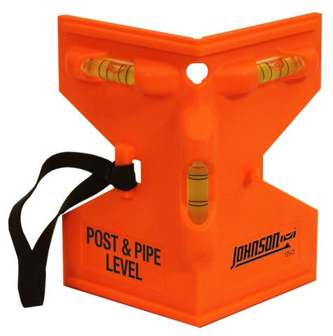 Orange Post & Pipe Level - Onsite Concrete Supply