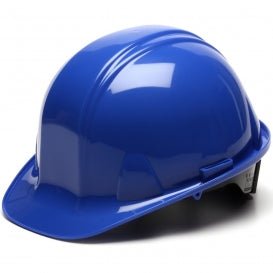 Pyramex HP14160 Hard Hat - 4-Point RatchetSuspension - Blue - Onsite Concrete Supply