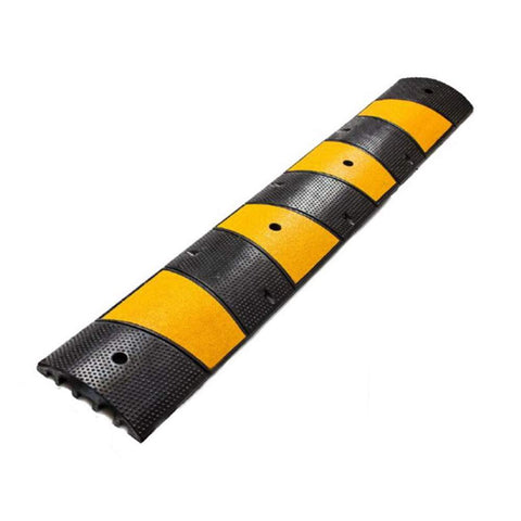 Rubber Speed Hump 72 L x 12 W x 2 H. - Onsite Concrete Supply