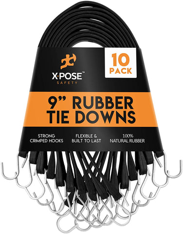 Rubber Tie Down Straps 9 10 pack - Onsite Concrete Supply