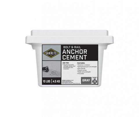 SAKRETE Anchor Cement, 10 lb - Onsite Concrete Supply